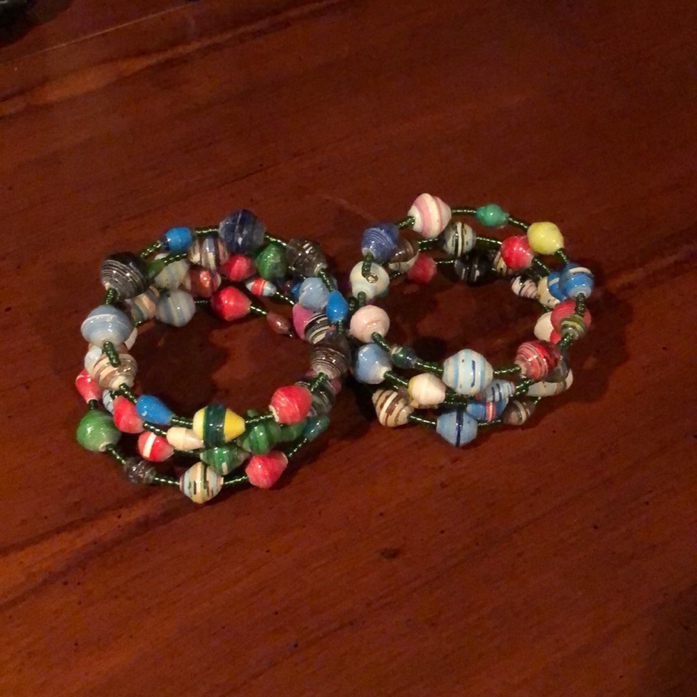 Two new bracelets. Supporting woman in Africa